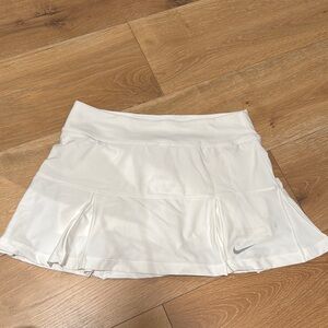White Nike Tennis Skirt Size small